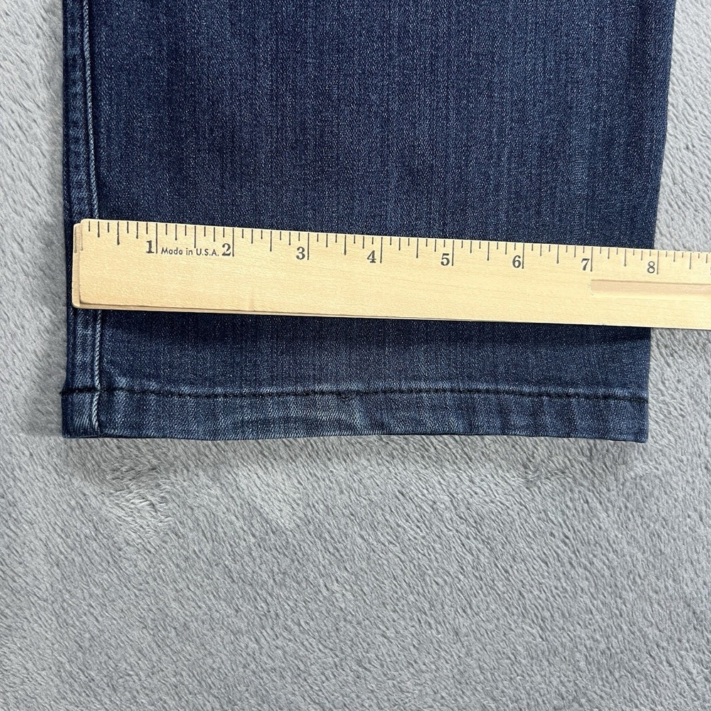 Paige Jeans Mens 36x28 Blue Normandie Straight Medium Wash Stretch Denim - Picture 9 of 11